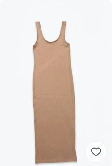 Forever 21 Ribbed tank midi dress