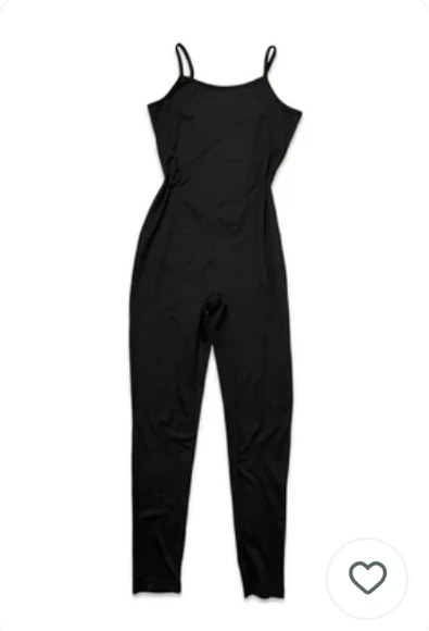 Shein Black fitted jumpsuit
